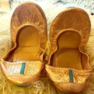 Rose Gold Tieks size 7